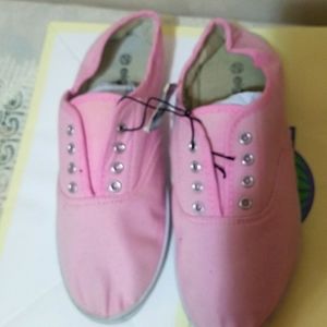 Pink sneakers, New. Open to Offers!